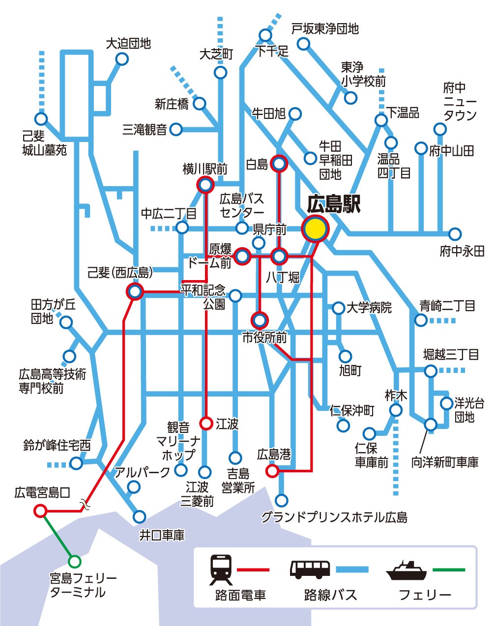 広島たびパス | 公益社団法人広島県バス協会